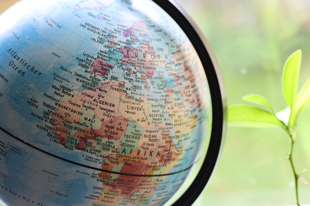 world map global presence